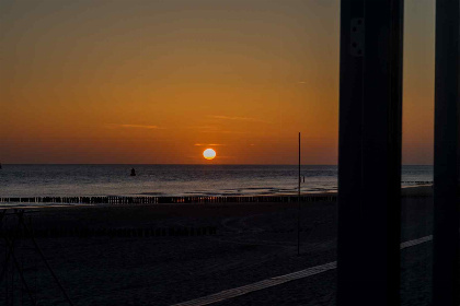 016 Strandhuisje voor 6 personen op strand Dishoek