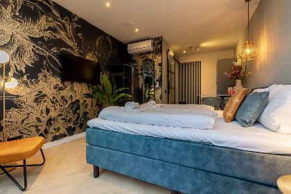 003 Hotelchique studio BRIES voor 2 personen met airco en priveterras | Dishoek   Van der Manderelaan 16