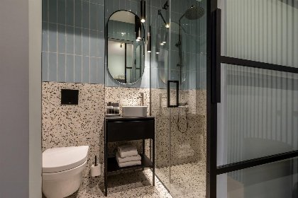 005 Hotelchique studio BRIES voor 2 personen met airco en priveterras | Dishoek   Van der Manderelaan 16