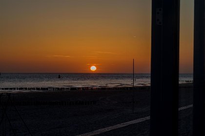 012 Slaapstrandhuisje bij Dishoek direct aan zee met panoramisch uitzicht en terras | 342