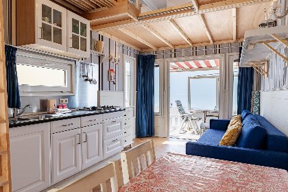 009 Slaapstrandhuisje met uitzicht op zee in Dishoek I 126