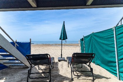 028 Slaapstrandhuisje met uitzicht op zee in Dishoek I 126