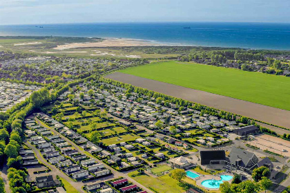 011 4 persoons Duin lodge nabij het strand van Nieuwvliet Bad