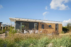 6 persoons Duin lodge nabij het strand van Nieuwvliet Bad