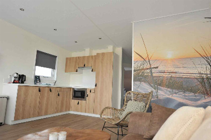 009 Luxe 6 persoons Beach Loft met IR sauna nabij het strand van Nieuwvliet Bad