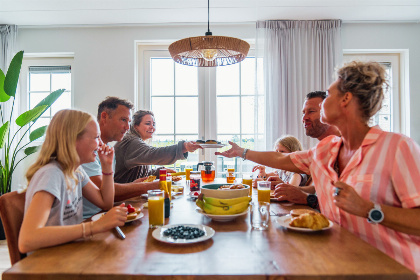 036 Villa voor 7 personen met 2 badkamers, een hottub en Barrel sauna in Ossenisse