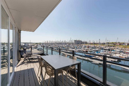 003 Mooi 4 persoons appartement met uitzicht over de jachthaven in Sint Annaland