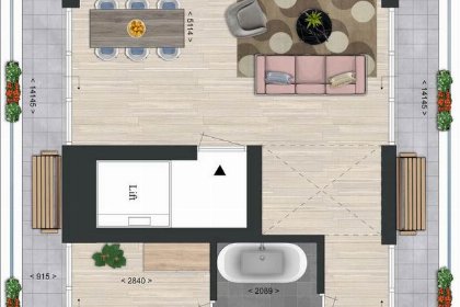 019 Penthouse aan het water   met dakterras en balkon | Nr. 48 | 2   4 Pers | Vista Maris