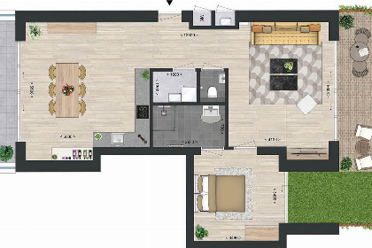 021 Vakantiewoning aan het strand   met tuin en terras | Nr. 28   2 Pers. | Vista Maris