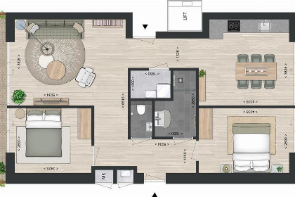 023 Vakantiewoning aan het strand   met tuin en terras | Nr. 50   4 Pers. | Vista Maris