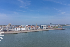 4 persoons appartement met uniek uitzicht over de Vlissingse boulevard en Noordzee