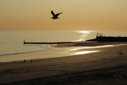 033 Driepersoons strand appartement met zeezicht aan de Boulevard van Vlissingen