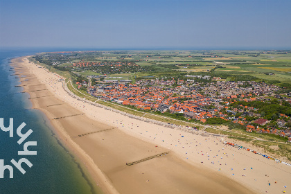 008 4 persoons vakantiehuis in Zoutelande en vlak bij het strand