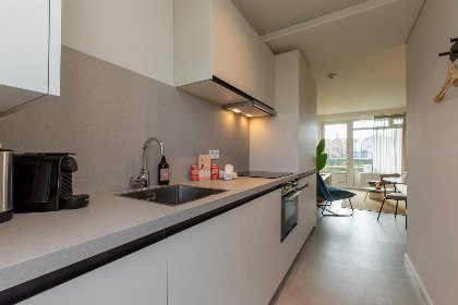 007 Kurhaus appartement nr. 1 met terras op 2 min van het strand | Nieuwstraat 1 Zoutelande