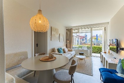 010 Kurhaus Residence Zoutelande | Luxe Verblijf aan Zee met eigen terras en prive sauna | Nieuwstraat 1   app. nr 4