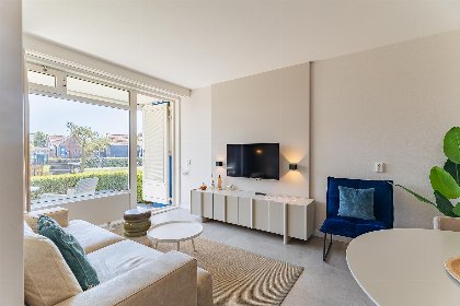 039 Kurhaus Residence Zoutelande | Luxe Verblijf aan Zee met eigen terras en prive sauna | Nieuwstraat 1   app. nr 4