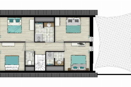 002 Prachtig 8 persoons vakantiehuis in Ouddorp nabij het strand