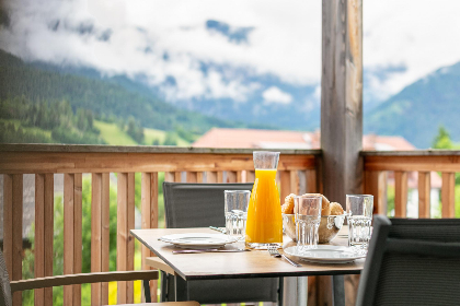 Oostenrijk, Steiermark, Haus im Ennstal