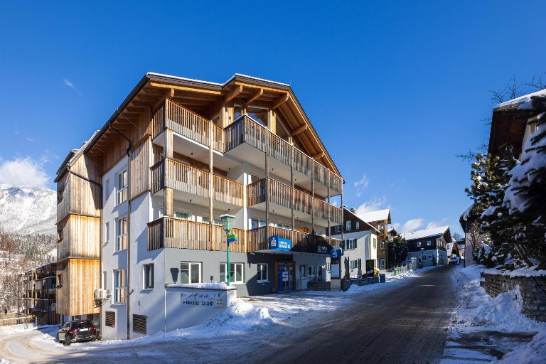 Oostenrijk, Steiermark, Haus im Ennstal