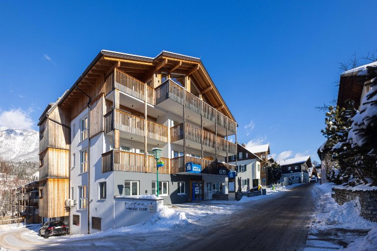Oostenrijk, Steiermark, Haus im Ennstal
