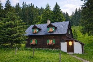 Almhutte Seebergalm