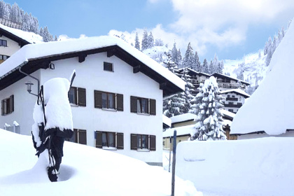 Oostenrijk, Vorarlberg, Stuben am Arlberg